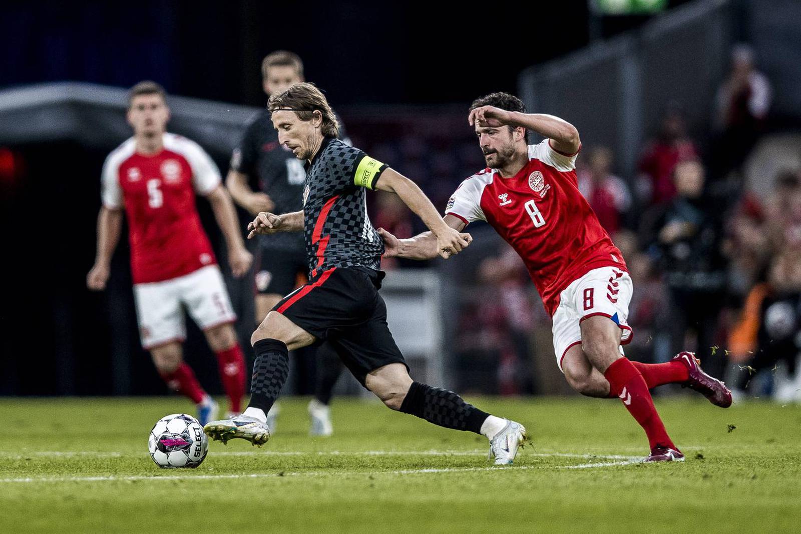Kopenhagen: Hrvatska ubilježila prvu pobjedu u Ligi nacija, 'Vatreni' svladali Dansku 1:0 pogotkom Pašalića