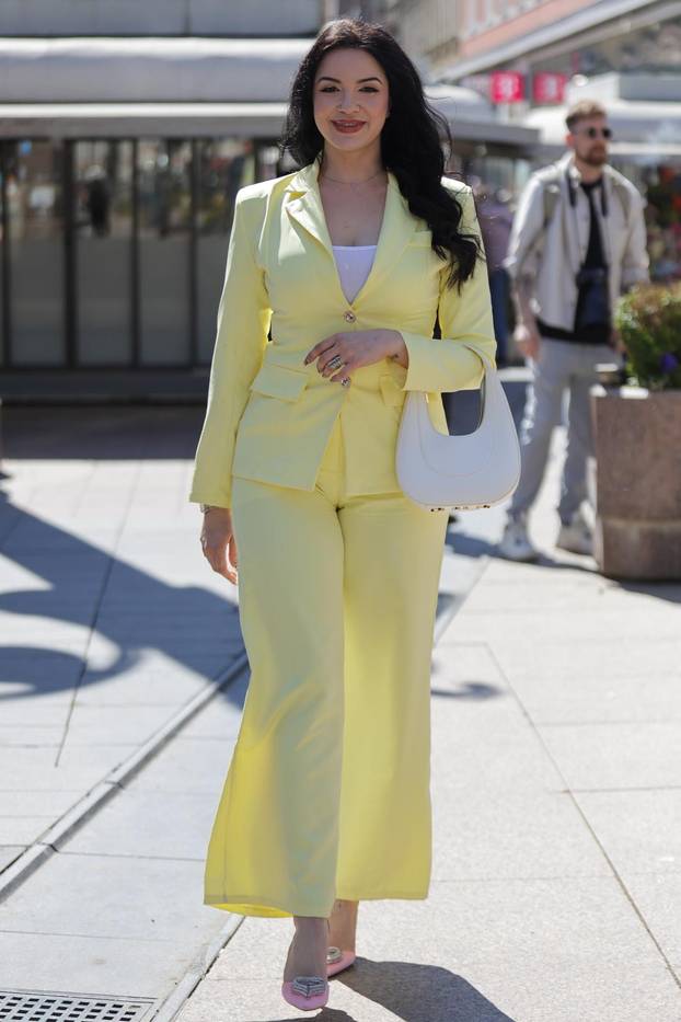 Zagreb: Polina Guseva u šetnji gradom