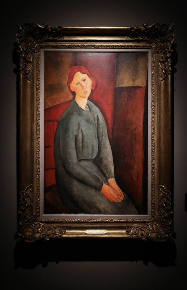 Amedeo Clemente Modigliani 'Annie Bjarne' naslikao je samo dva mjeseca prije smrti 