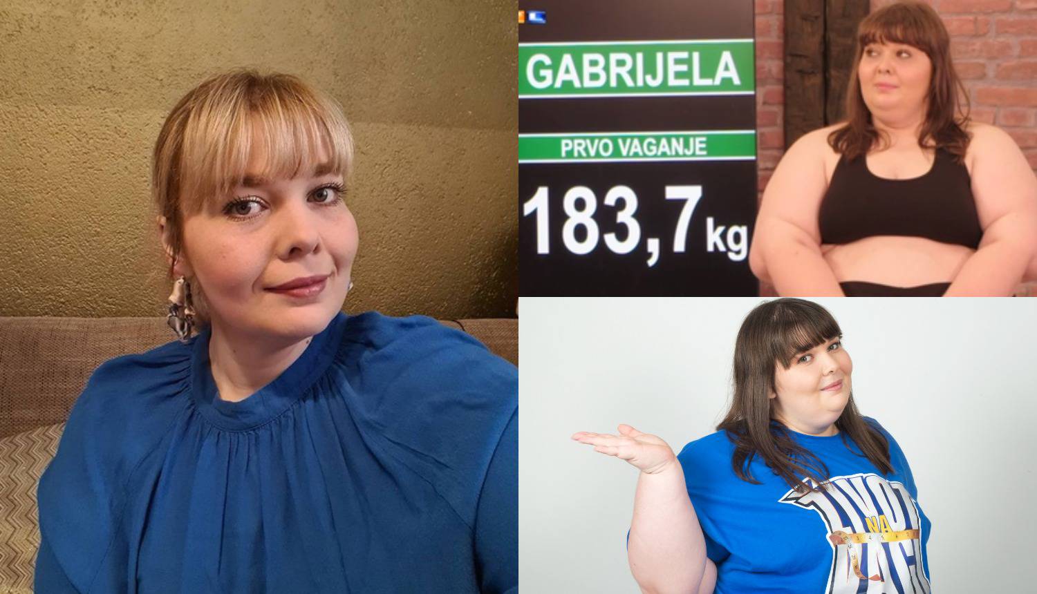 Gabi je u showu skinula 100 kg, a vani nastavila s 'topljenjem': 'Nema onoga što ja ne mogu...'