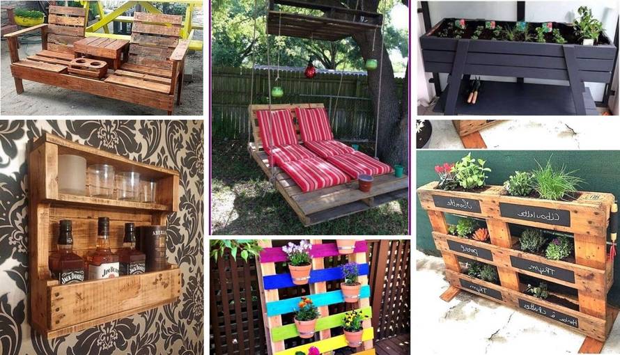 15 ideja što sve napraviti od drvenih paleta - lijepo i korisno