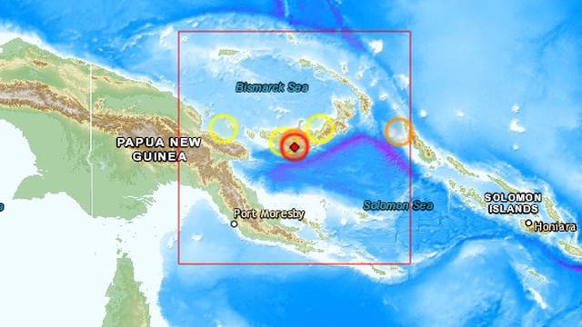 Potres magnitude 6,2 pogodio područje Papue Nove Gvineje