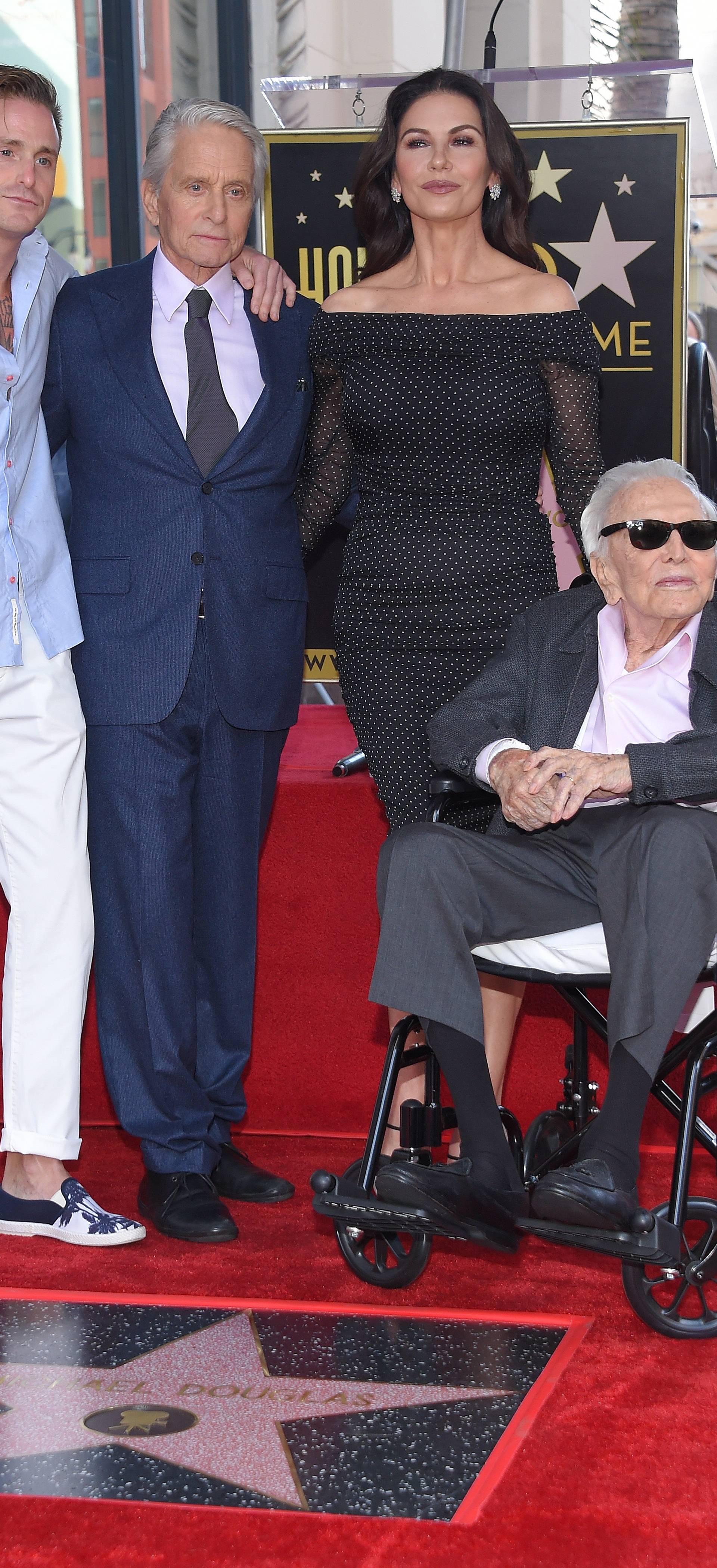 Michael Douglas Hollywood Walk of Fame Ceremony - Los Angeles