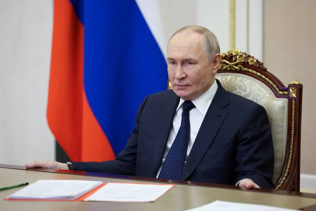 Russian President Putin chairs Security Council meeting in Moscow