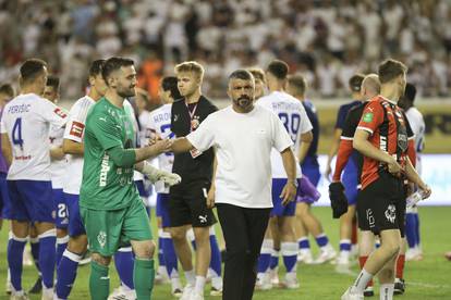 FOTO Gattuso je uz travnjak pretrčao kilometre: Ovako je Talijan 'igrao' s hajdukovcima