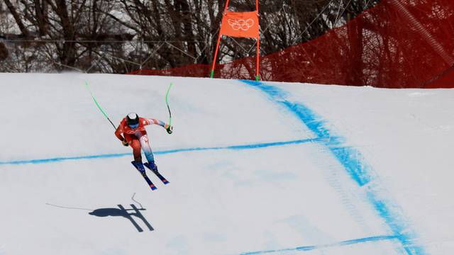 Alpine Skiing - Women's Alpine Combined Downhill Training