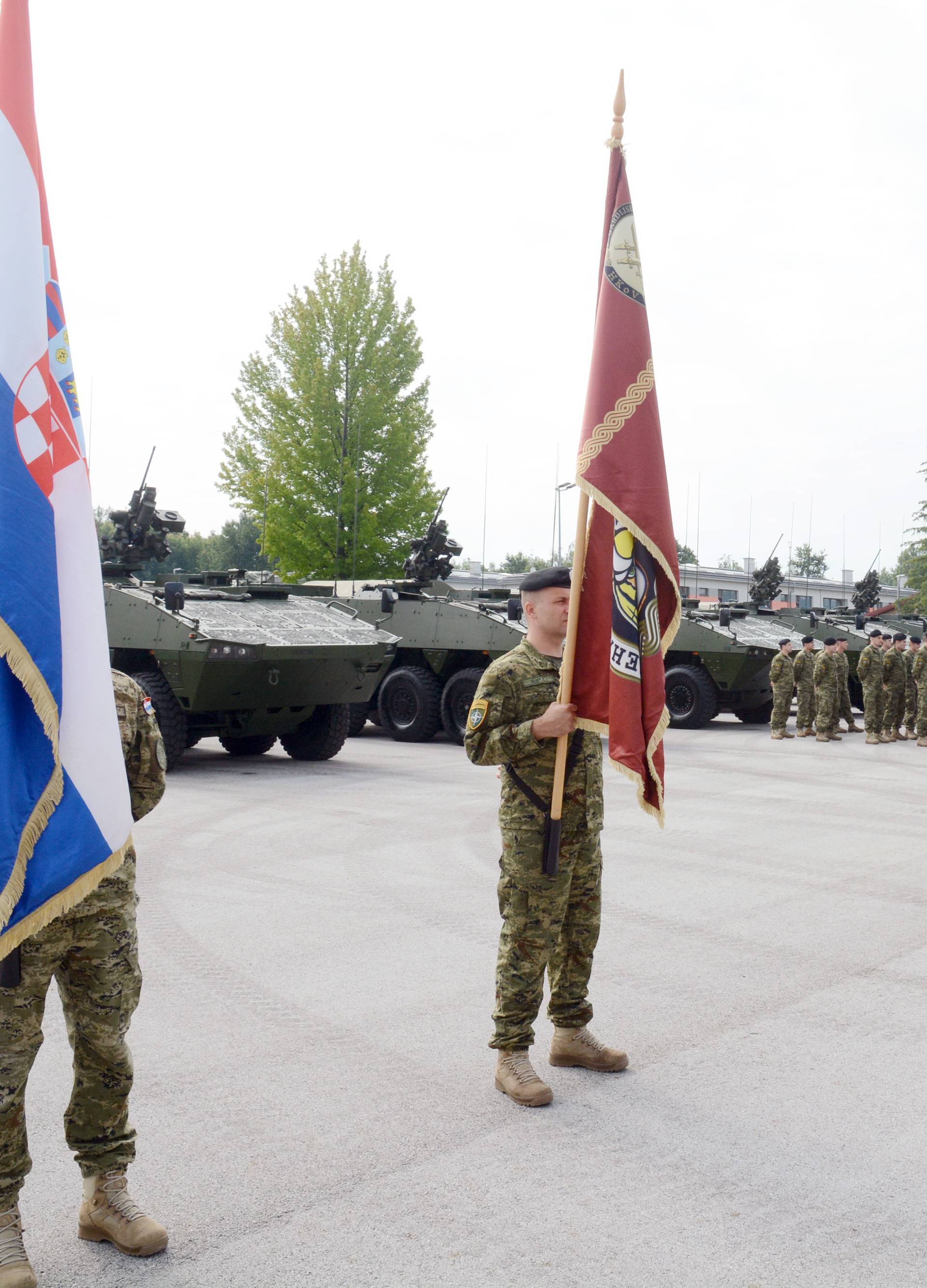 Petrinja: DoÄek 1. hrvatskog kontingenta NATO aktivnosti ojaÄane prednje prisutnosti u Republici Litvi