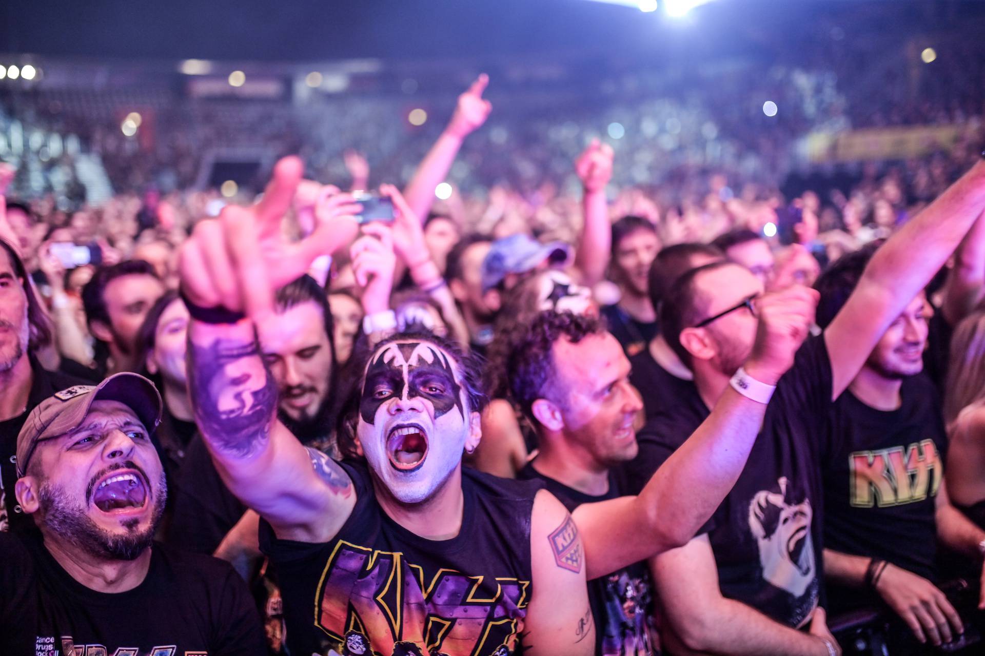 Koncert grupe KISS u Areni Zagreb