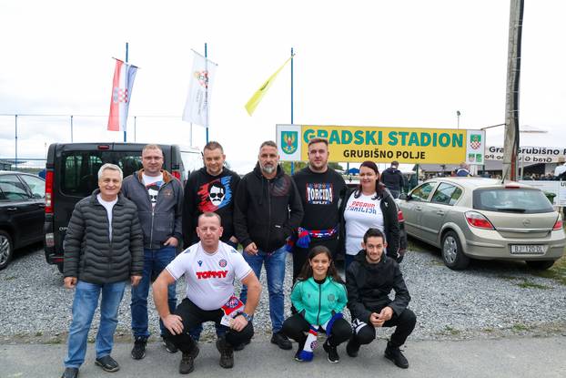 Atmosfera uoči utakmice Bilogore i Hajduka u šesnaestini finala SuperSport Hrvatskog nogometnog kupa