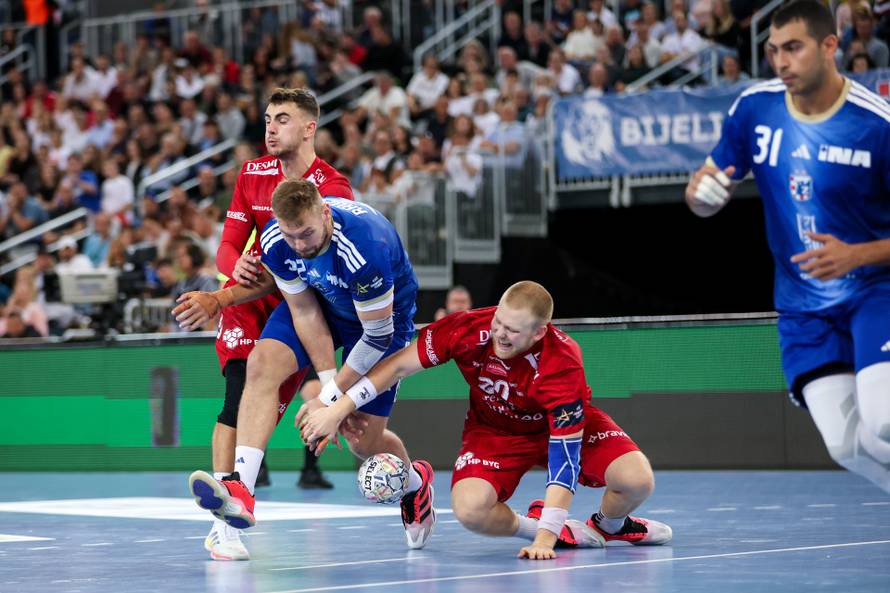 Susret 3. kola Lige prvaka između rukometaša Zagreba i Aalborg Handbold