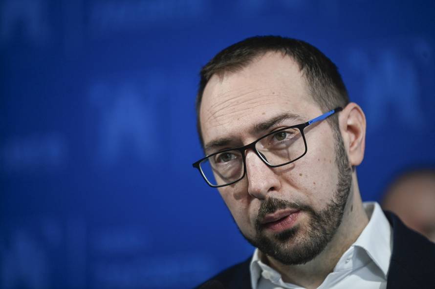 Zagreb: Konferencija za novinare gradonačelnika Tomislava Tomaševića