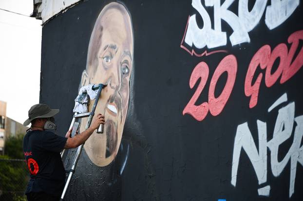 24sata Zagreb: Crtanje murala "Srce vatreno"  