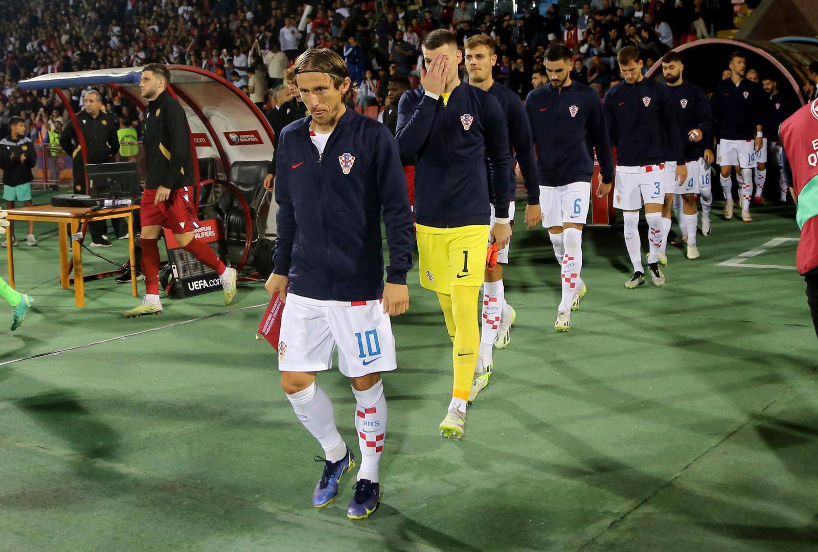 Erevan: Kvalifikacijska utakmica za UEFA Euro 2024., Armenija - Hrvatska