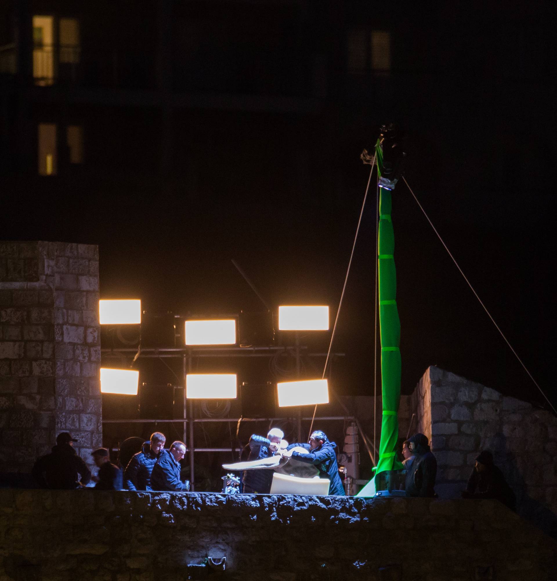 Snimanje u punom jeku: Sila je stigla na dubrovačke zidine