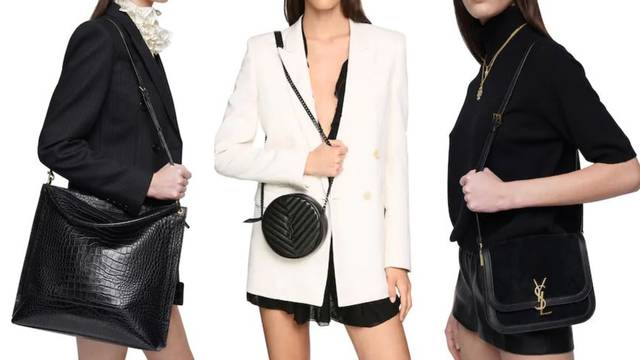 Crne i chic: Saint Laurent torbice donose luksuzni minimalizam