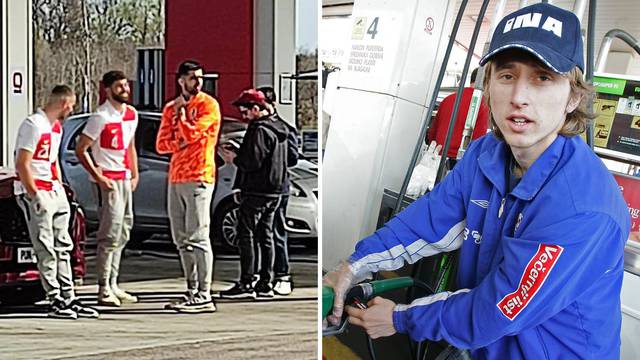 Modrić i Gvardiol na benzinskoj: Razlika između dvije fotografije je 17 godina i cijene goriva...