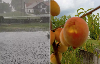 Stigla nagla promjena vremena. Tuča kod Zeline, zahladilo u Istri, vjetar stvorio kaos u Rijeci