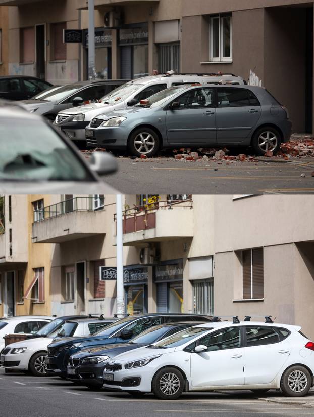 Peta godišnjica potresa: Kako je Zagreb izgledao na dan potresa, a kako izgleda danas