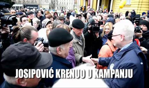 S Trga maršala Tita na 'pravi put'! Josipović krenuo u kampanju