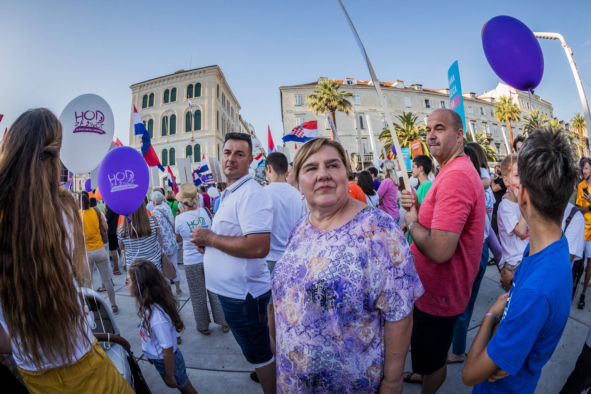 U Split je održan Hod za život