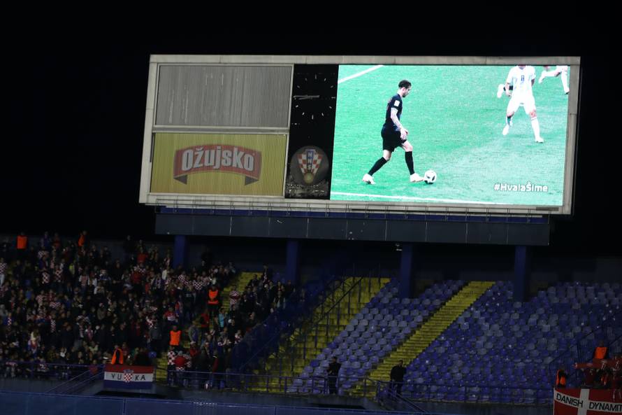 Šime Vrsaljko na Maksimiru se oprostio od hrvatske nogometne reprezentacije