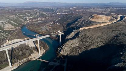 Radovi na mostu Počitelj u Bosni i Hercegovini