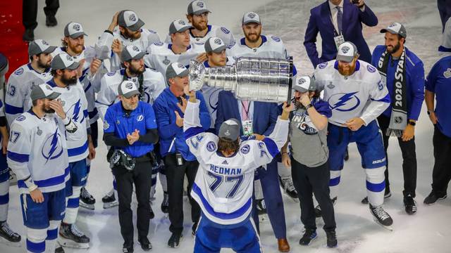 NHL: Stanley Cup Final-Tampa Bay Lightning at Dallas Stars