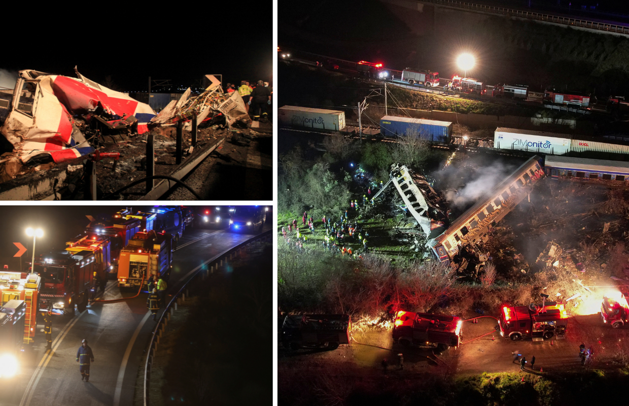 Deseci mrtvih u sudaru teretnog i putničkog vlaka u Grčkoj: 'Užas. Teško je opisati prizor'