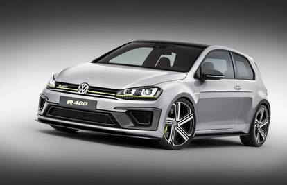 Poslušajte ga kako prede: VW Golf R 400 je brutalni koncept