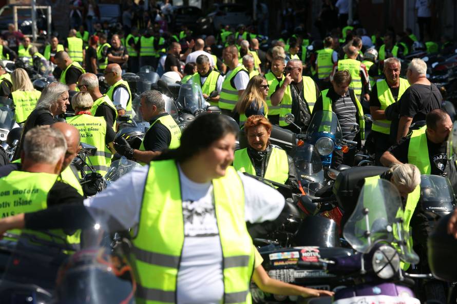 Stotine motociklista 'Bukom motora protiv tišine ALS-a!'