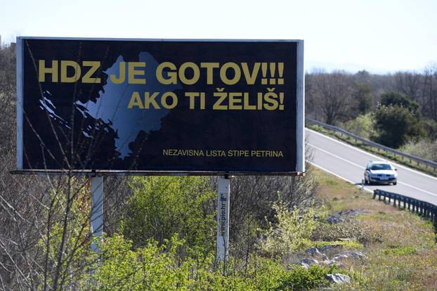 Šibenik: Novi plakat Stipe Petrine za lokalne izbore