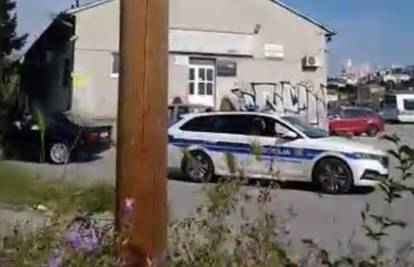 VIDEO Splitski 'relijaš' driftao BMW-om pa neslavno završio. Na odlasku se zabio u policiju