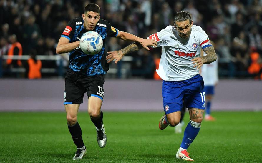 Varaždin: NK Varaždin i HNK Hajduk u utakmici 30. kola Prve HNL