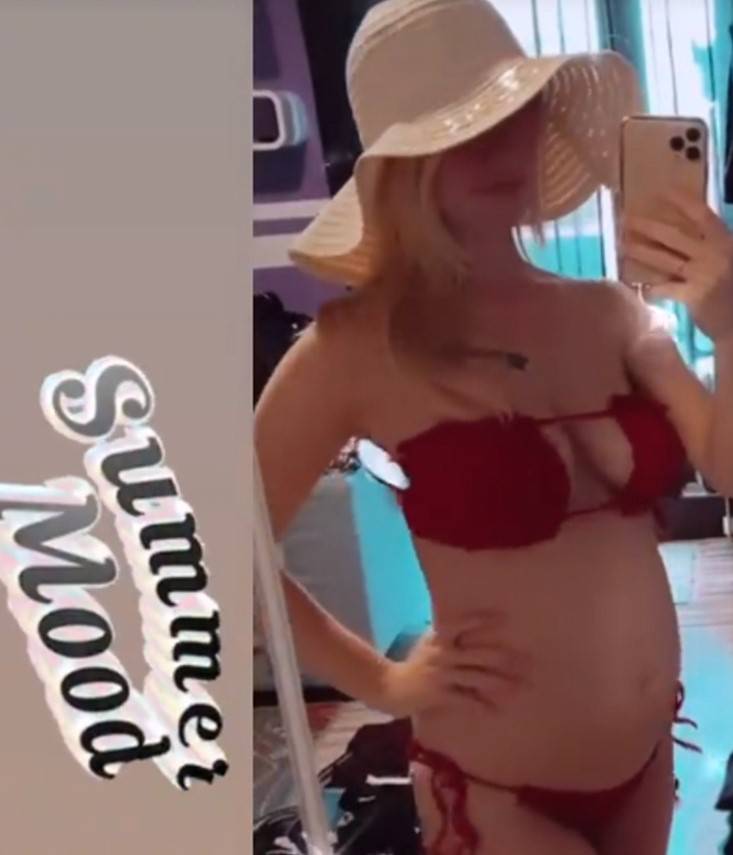 Barbara iz 'Savršenog' pokazala trudnički trbuh u mini bikiniju