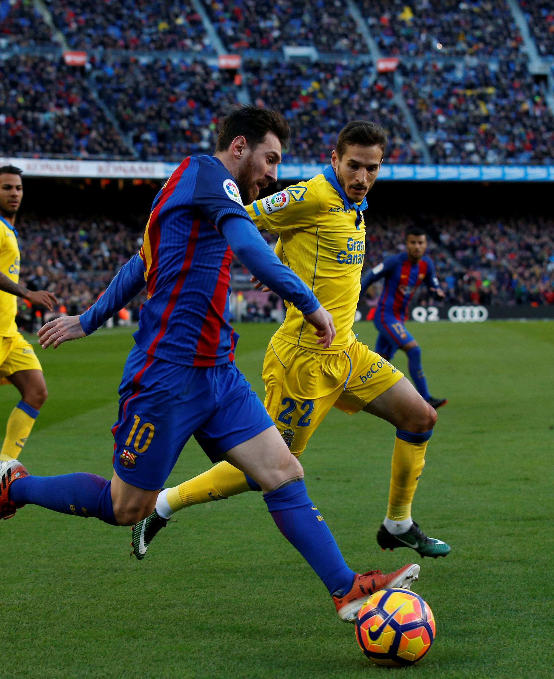 Football Soccer - Barcelona v Las Palmas - Spanish La Liga Santander - Camp Nou stadium