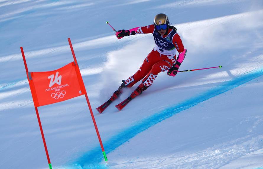 Alpine Skiing - Women's Giant Slalom Run 2