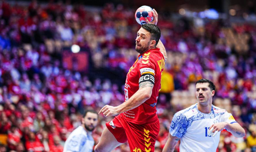 DEN, Nordmazedonien vs. Portugal, Handball, EHF Europameisterschaft 2026, Gruppe B, Spieltag 2, 18.01.2026