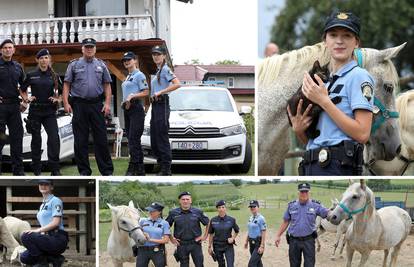 Policajac Željko ima tri kćeri policajke: 'Volimo pomagati ljudima, a odmaramo uz konje'
