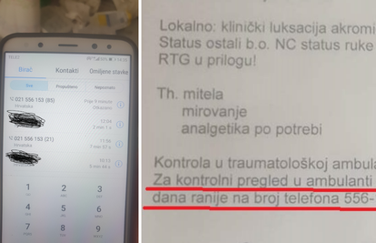 "Zvao sam splitsku bolnicu oko 130 puta. Nitko se nije javljao"