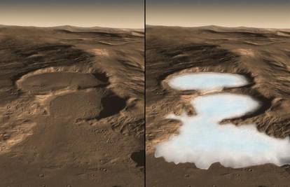 Mars: Otkriveni ledenjaci 3 puta veći od Los Angelesa