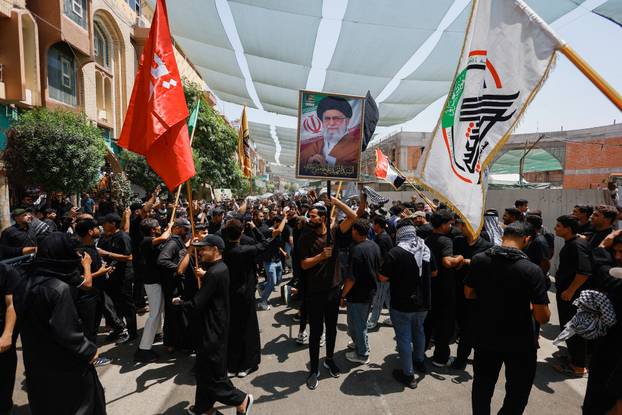 Funeral of Iran's late Supreme Leader Ayatollah Ali Khamenei