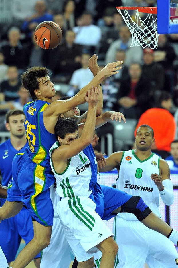 Zagreb: Euroliga, 2. kolo, KK Zagreb CO - Panathinaikos