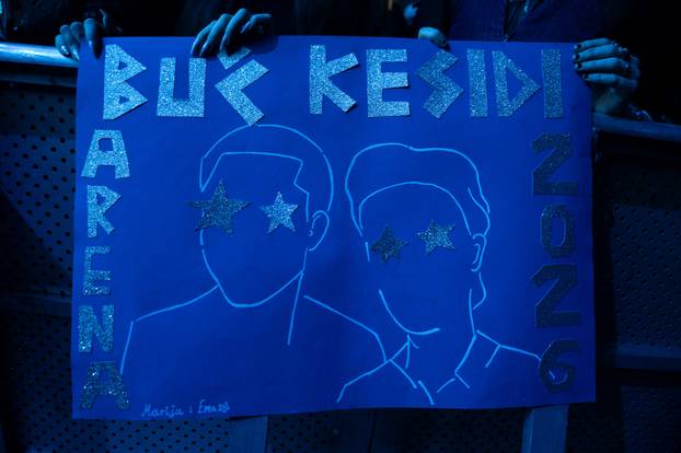 Zagreb: Dvojac Buč Kesidi održali najveći samostalni koncert u Areni Zagreb