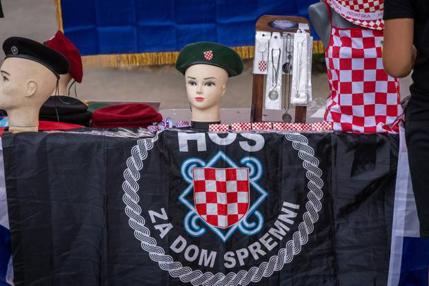 Atmosfera u Vukovaru uoči koncerta Marka Perkovića Thompsona