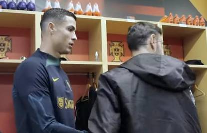 Ronaldo je ostao u šoku nakon pozdrava s klupskim suigračem
