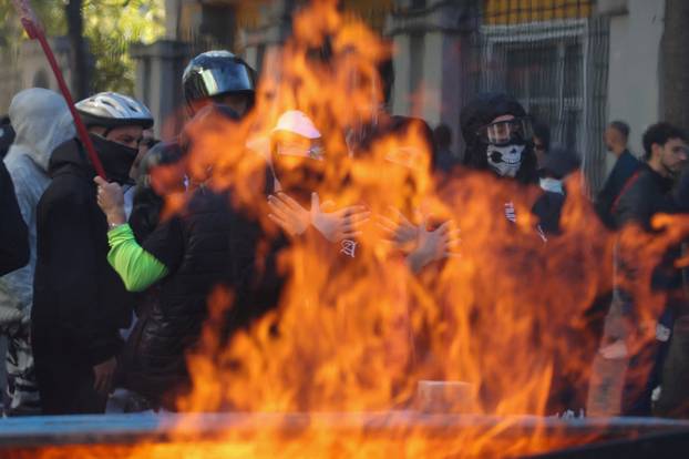 ALBANIA-PROTEST/