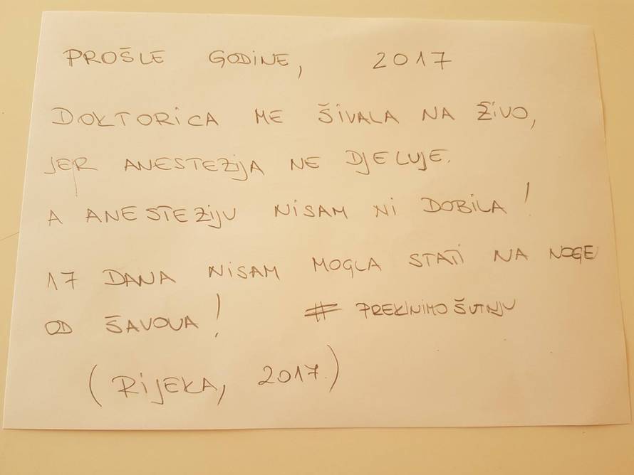 'Meni su na živo rezali tkivo i mišić, taj zvuk neću  zaboraviti'