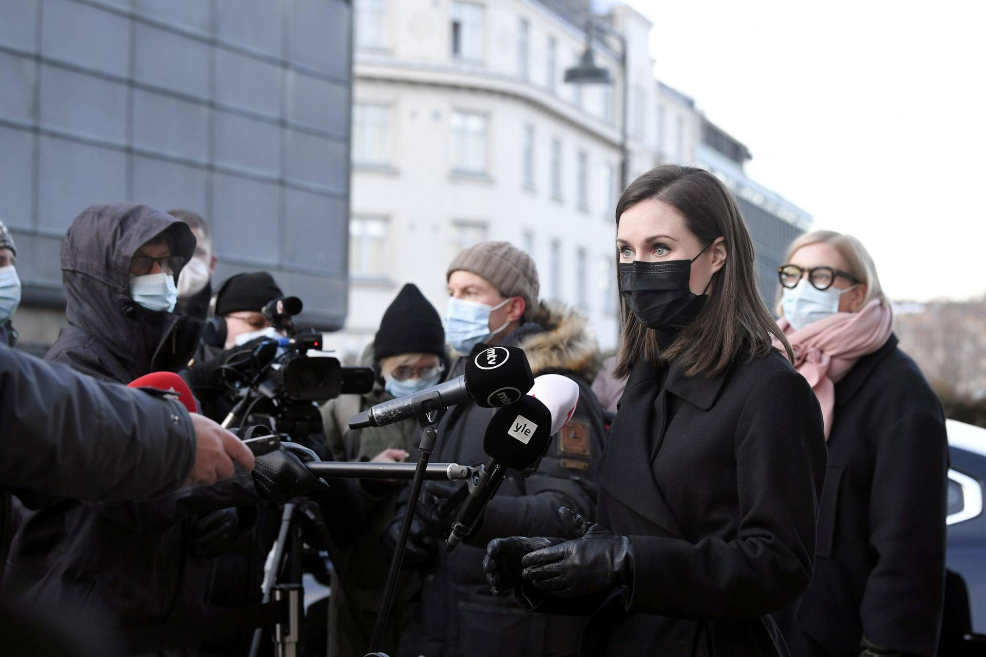 Finnish Prime Minister Sanna Marin's news conference in Helsinki