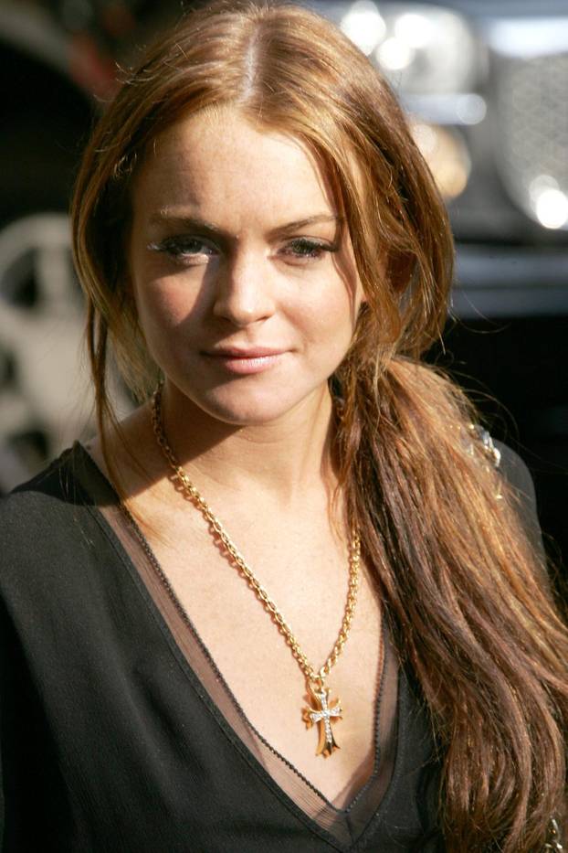 Sve frizure glumice Lindsay Lohan
