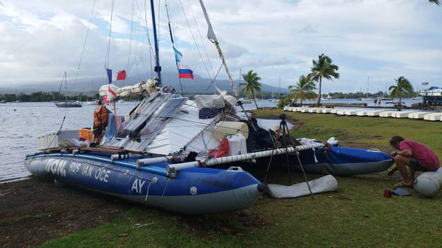 Three rescued after sharks attack catamaran off Australian coast